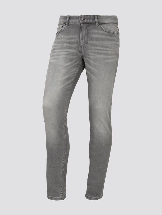 Josh Regular Slim Jeans - Männer - used light stone grey denim Josh Regular Slim Jeans - Männer - used light stone grey denim - 7 - TOM TAILOR