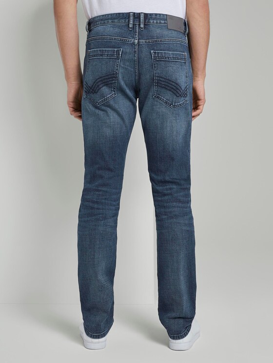 Josh Regular Slim Jeans - Männer - Used Mid Stone Blue Denim Josh Regular Slim Jeans - Männer - Used Mid Stone Blue Denim - 2 - TOM TAILOR
