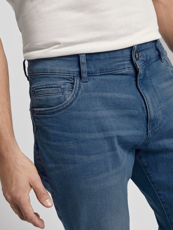 Josh Regular Slim Jeans - Mannen - Used Bleached Blue Denim Josh Regular Slim Jeans - Mannen - Used Bleached Blue Denim - 10 - TOM TAILOR