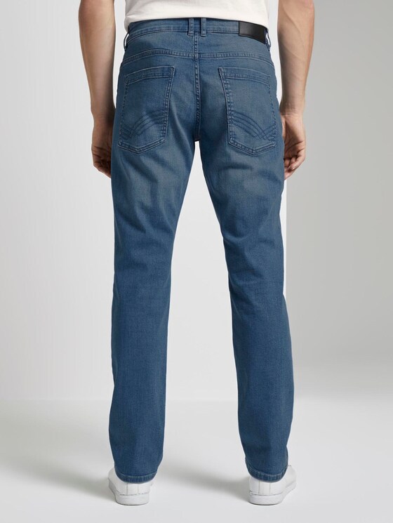 Josh Regular Slim Jeans - Mannen - Used Bleached Blue Denim Josh Regular Slim Jeans - Mannen - Used Bleached Blue Denim - 2 - TOM TAILOR