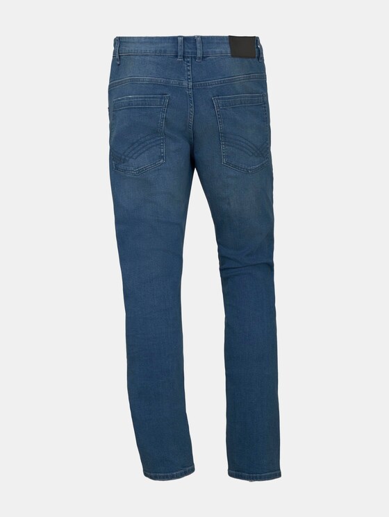 Josh Regular Slim Jeans - Mannen - Used Bleached Blue Denim Josh Regular Slim Jeans - Mannen - Used Bleached Blue Denim - 8 - TOM TAILOR