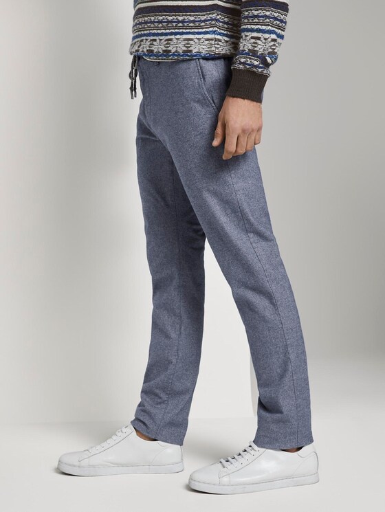Travis Slim Hose - Männer - mid blue wool look Travis Slim Hose - Männer - mid blue wool look - 11 - TOM TAILOR