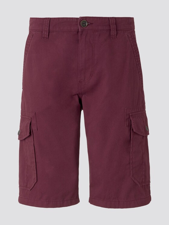 Morris Relaxed Bermuda Cargo-Shorts - Männer - bordeaux red Morris Relaxed Bermuda Cargo-Shorts - Männer - bordeaux red - 7 - TOM TAILOR