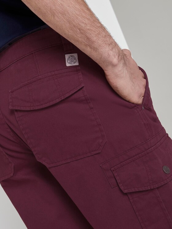 Morris Relaxed Bermuda Cargo-Shorts - Männer - bordeaux red Morris Relaxed Bermuda Cargo-Shorts - Männer - bordeaux red - 9 - TOM TAILOR