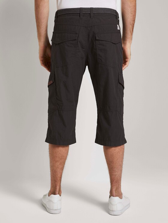 Cargo Bermuda-Shorts mit Gürtel - Männer - Phanton Dark Grey Cargo Bermuda-Shorts mit Gürtel - Männer - Phanton Dark Grey - 2 - TOM TAILOR