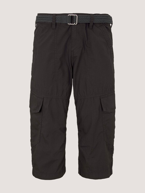 Cargo Bermuda-Shorts mit Gürtel - Männer - Phanton Dark Grey Cargo Bermuda-Shorts mit Gürtel - Männer - Phanton Dark Grey - 7 - TOM TAILOR