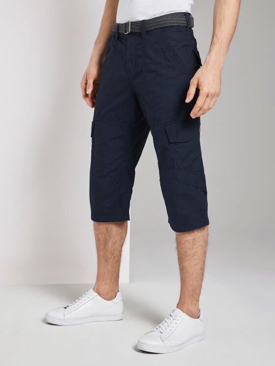Cargo Bermuda-Shorts mit Gürtel - Männer - Lunar Eclipse Cargo Bermuda-Shorts mit Gürtel - Männer - Lunar Eclipse - 11 - TOM TAILOR