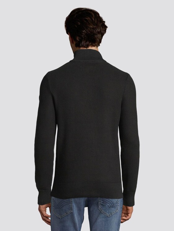Pullover mit Stehkragen - Männer - Black Pullover mit Stehkragen - Männer - Black - 2 - TOM TAILOR