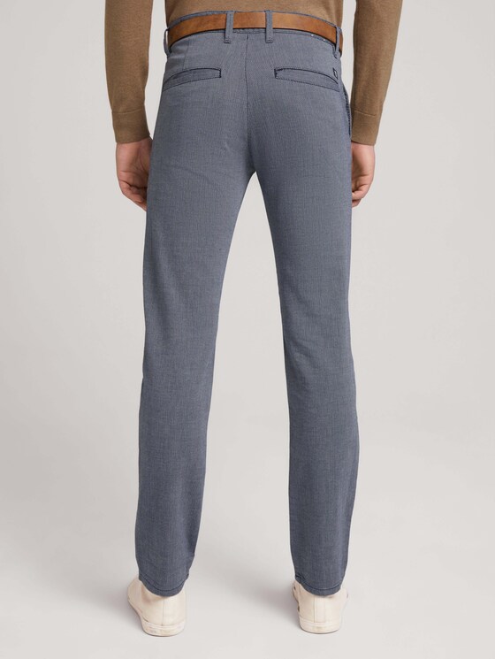 Strukturierte Straight Chino - Männer - two colored navy design Strukturierte Straight Chino - Männer - two colored navy design - 2 - TOM TAILOR Denim
