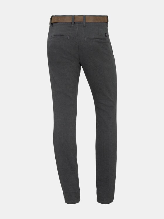 Strukturierte Straight Chino - Männer - two colored black design Strukturierte Straight Chino - Männer - two colored black design - 8 - TOM TAILOR Denim