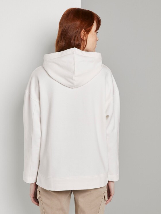 Oversized Hoodie - Frauen - Whisper White Oversized Hoodie - Frauen - Whisper White - 2 - TOM TAILOR