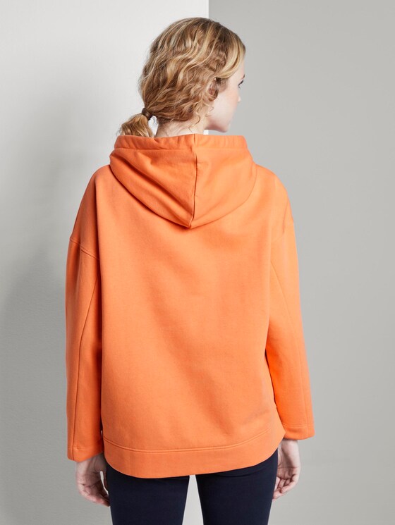 Oversized Hoodie - Frauen - fruity melon orange Oversized Hoodie - Frauen - fruity melon orange - 2 - TOM TAILOR