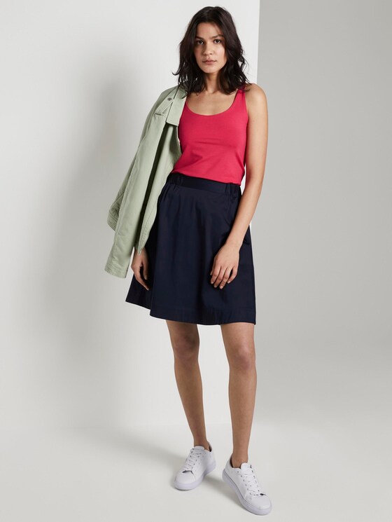 Top mit Spitzenborte - Frauen - blushing pink Top mit Spitzenborte - Frauen - blushing pink - 3 - TOM TAILOR