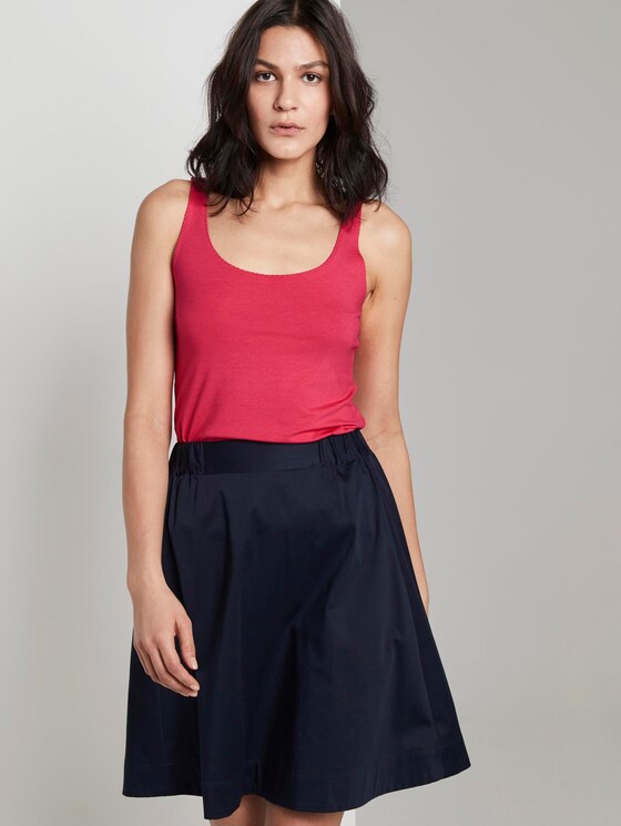 Top mit Spitzenborte - Frauen - blushing pink Top mit Spitzenborte - Frauen - blushing pink - 5 - TOM TAILOR