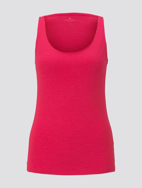 Top mit Spitzenborte - Frauen - blushing pink Top mit Spitzenborte - Frauen - blushing pink - 7 - TOM TAILOR
