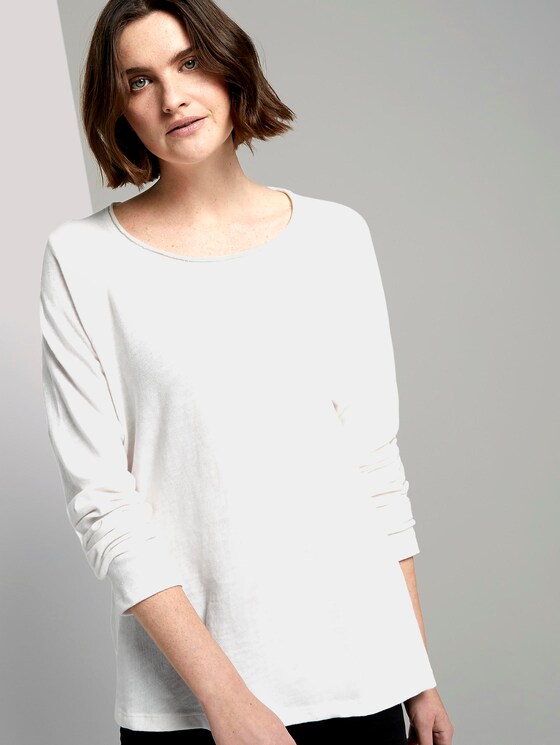 plain white long sleeve shirt womens