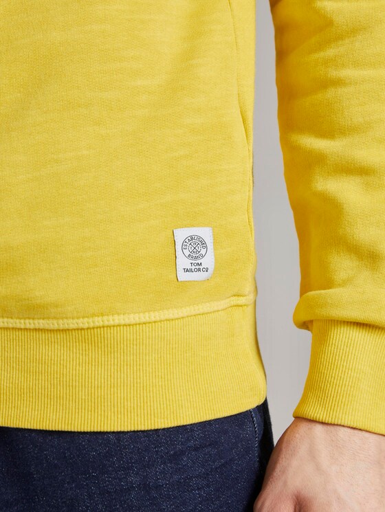 schlichtes Sweatshirt - Männer - Californian Yellow schlichtes Sweatshirt - Männer - Californian Yellow - 10 - TOM TAILOR