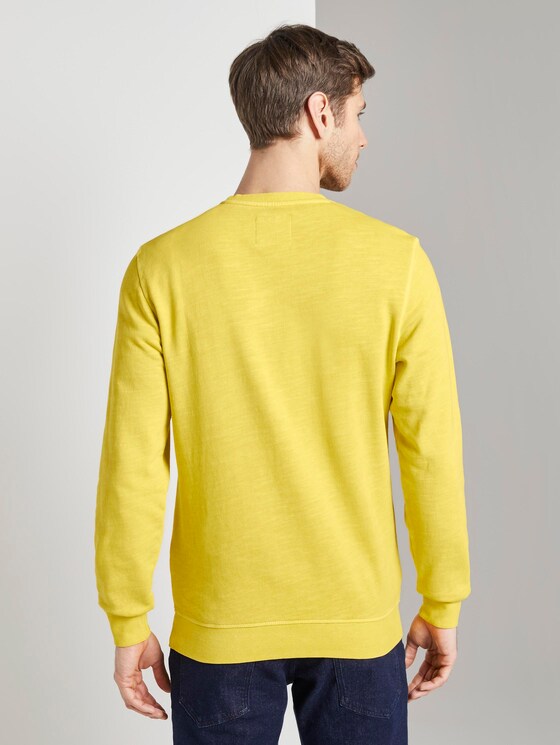 schlichtes Sweatshirt - Männer - Californian Yellow schlichtes Sweatshirt - Männer - Californian Yellow - 2 - TOM TAILOR