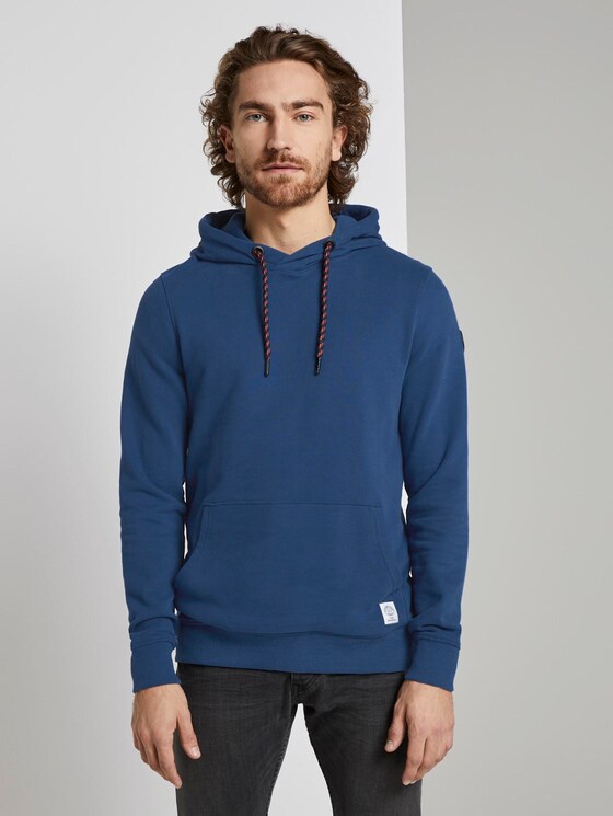 Basic Hoodie - Männer - after dark blue Basic Hoodie - Männer - after dark blue - 1 - TOM TAILOR