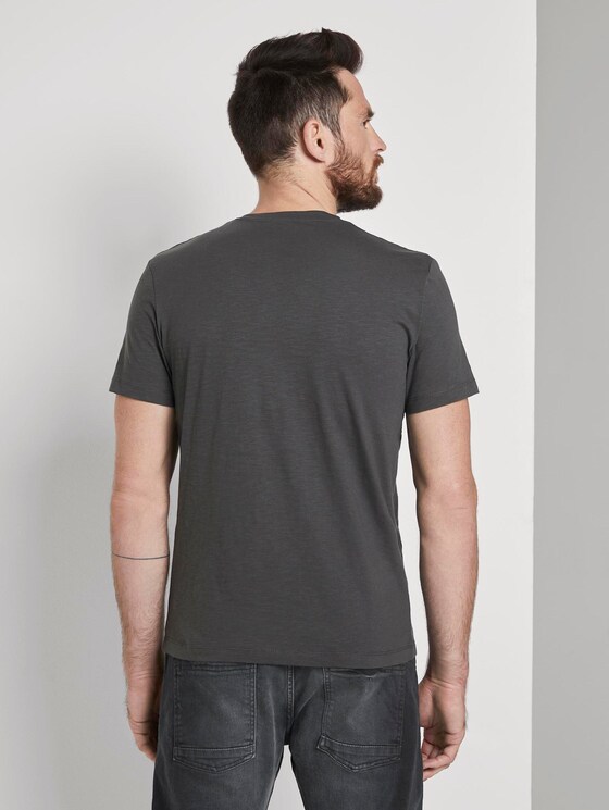 T-Shirt mit Print - Männer - Tarmac Grey T-Shirt mit Print - Männer - Tarmac Grey - 2 - TOM TAILOR