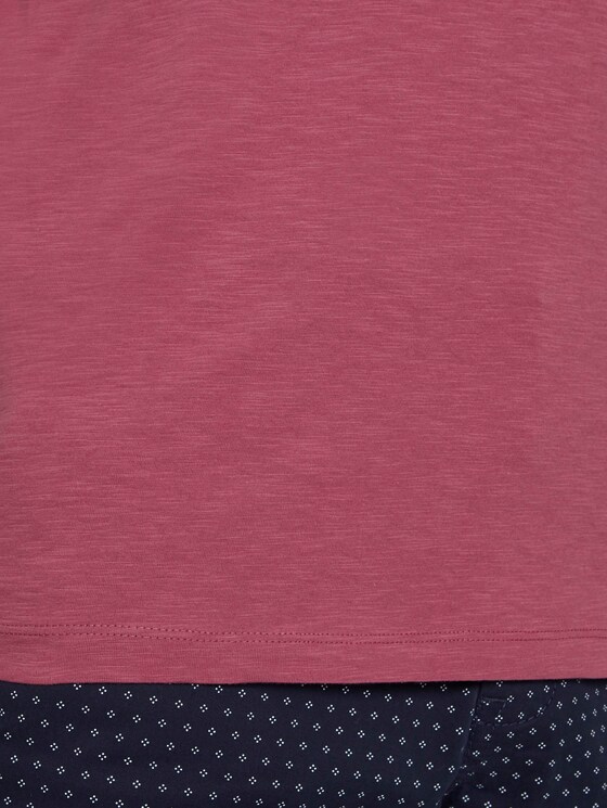 T-Shirt mit Print - Männer - wine rose pink T-Shirt mit Print - Männer - wine rose pink - 10 - TOM TAILOR