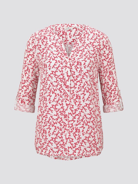 Bluse mit Blumenmuster - Frauen - pink flowery design Bluse mit Blumenmuster - Frauen - pink flowery design - 7 - TOM TAILOR