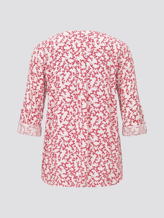 Bluse mit Blumenmuster - Frauen - pink flowery design Bluse mit Blumenmuster - Frauen - pink flowery design - 8 - TOM TAILOR