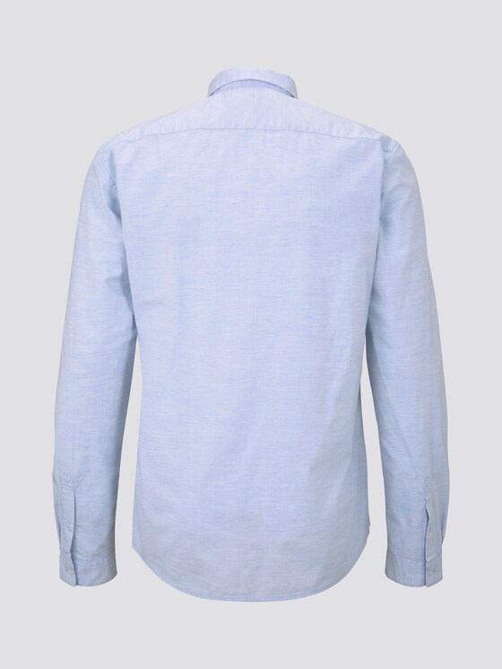 Mélange overhemd - Mannen - Light Blue Mélange overhemd - Mannen - Light Blue - 8 - TOM TAILOR Denim