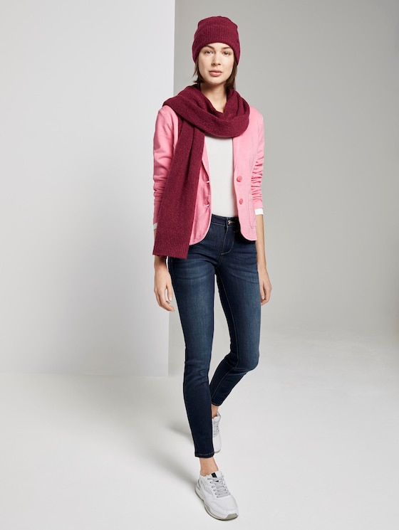 Sweat-Blazer mit Farbwaschung - Frauen - antique blush pink Sweat-Blazer mit Farbwaschung - Frauen - antique blush pink - 3 - TOM TAILOR