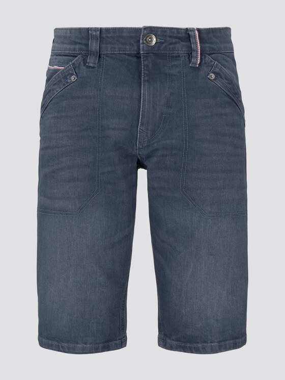 Josh Regular Slim Jeans-Bermuda-Shorts - Männer - blue grey denim Josh Regular Slim Jeans-Bermuda-Shorts - Männer - blue grey denim - 7 - TOM TAILOR