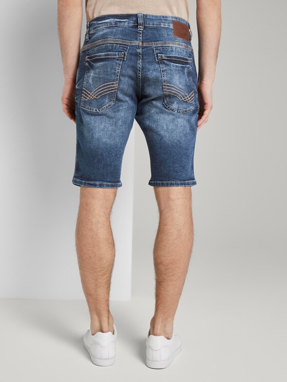 Josh Regular Slim Jeans-Bermuda-Shorts - Männer - mid stone wash denim Josh Regular Slim Jeans-Bermuda-Shorts - Männer - mid stone wash denim - 2 - TOM TAILOR