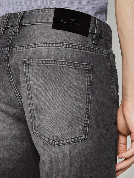 Josh Regular Slim Jeans-Shorts in Vintage-Waschung - Männer - grey denim Josh Regular Slim Jeans-Shorts in Vintage-Waschung - Männer - grey denim - 10 - TOM TAILOR