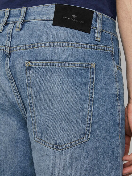 Josh Regular Slim Jeans-Shorts in Vintage-Waschung - Männer - light stone wash denim Josh Regular Slim Jeans-Shorts in Vintage-Waschung - Männer - light stone wash denim - 10 - TOM TAILOR