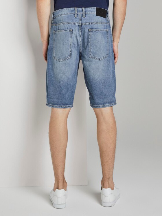 Josh Regular Slim Jeans-Shorts in Vintage-Waschung - Männer - light stone wash denim Josh Regular Slim Jeans-Shorts in Vintage-Waschung - Männer - light stone wash denim - 2 - TOM TAILOR