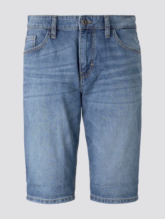 Josh Regular Slim Jeans-Shorts in Vintage-Waschung - Männer - light stone wash denim Josh Regular Slim Jeans-Shorts in Vintage-Waschung - Männer - light stone wash denim - 7 - TOM TAILOR