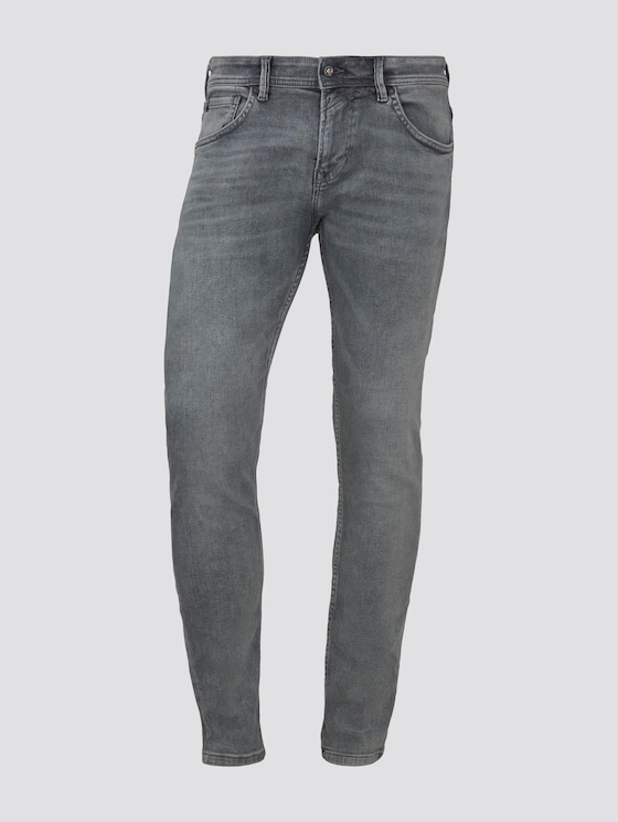 Piers Slim Jeans - Männer - used bleached grey denim Piers Slim Jeans - Männer - used bleached grey denim - 7 - TOM TAILOR Denim