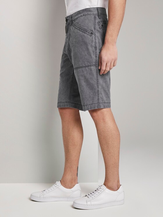 Josh Regular Slim Shorts - Männer - Blue Grey Josh Regular Slim Shorts - Männer - Blue Grey - 11 - TOM TAILOR