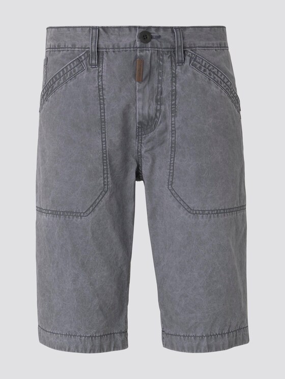 Josh Regular Slim Shorts - Männer - Blue Grey Josh Regular Slim Shorts - Männer - Blue Grey - 7 - TOM TAILOR