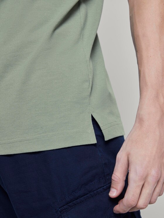 Strukturiertes Poloshirt - Männer - Dusty Leave Green Strukturiertes Poloshirt - Männer - Dusty Leave Green - 10 - TOM TAILOR Denim