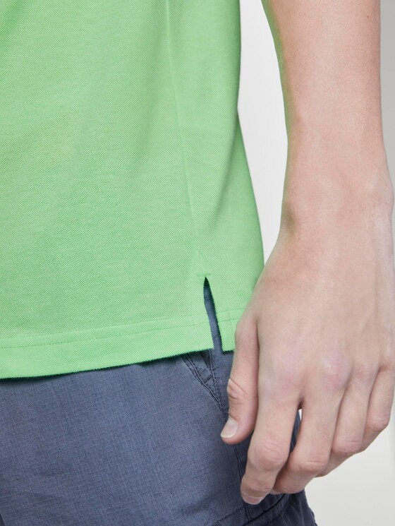 Strukturiertes Poloshirt - Männer - lime green Strukturiertes Poloshirt - Männer - lime green - 10 - TOM TAILOR Denim