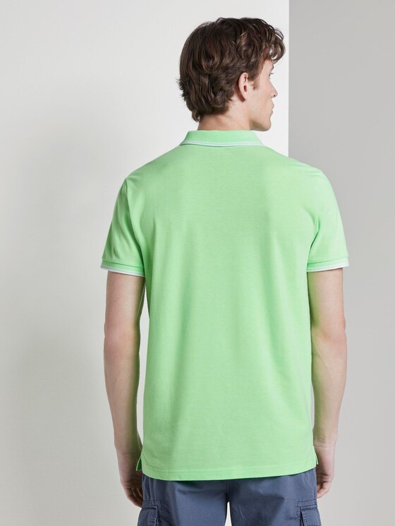 Strukturiertes Poloshirt - Männer - lime green Strukturiertes Poloshirt - Männer - lime green - 2 - TOM TAILOR Denim