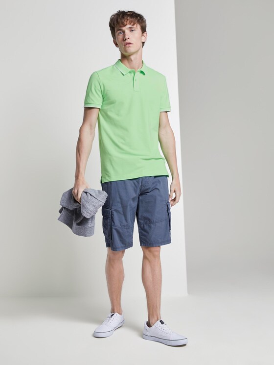 Strukturiertes Poloshirt - Männer - lime green Strukturiertes Poloshirt - Männer - lime green - 3 - TOM TAILOR Denim