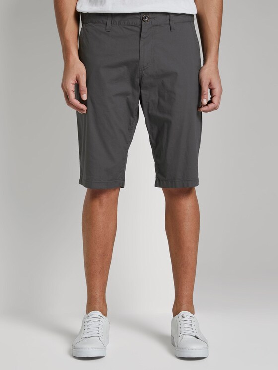 Josh Regular Slim Chino-Shorts - Männer - Tarmac Grey Josh Regular Slim Chino-Shorts - Männer - Tarmac Grey - 1 - TOM TAILOR