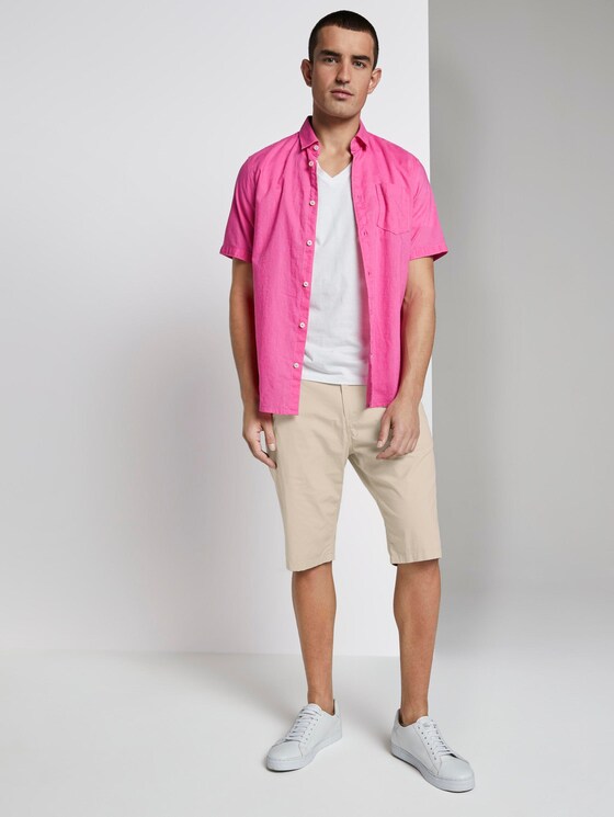 Josh Regular Slim Chino-Shorts - Männer - Cashew Beige Josh Regular Slim Chino-Shorts - Männer - Cashew Beige - 3 - TOM TAILOR