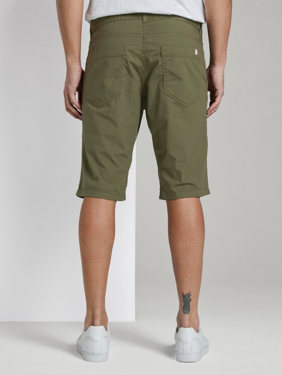 Josh Regular Slim Chino-Shorts - Männer - Olive Night Green Josh Regular Slim Chino-Shorts - Männer - Olive Night Green - 2 - TOM TAILOR