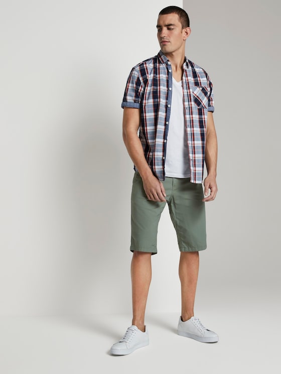 Josh Regular Slim Chino-Shorts - Männer - Pale Green Josh Regular Slim Chino-Shorts - Männer - Pale Green - 3 - TOM TAILOR