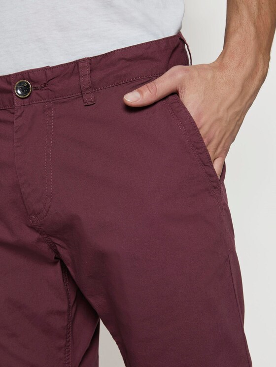 Josh Regular Slim Chino-Shorts - Männer - bordeaux red Josh Regular Slim Chino-Shorts - Männer - bordeaux red - 9 - TOM TAILOR