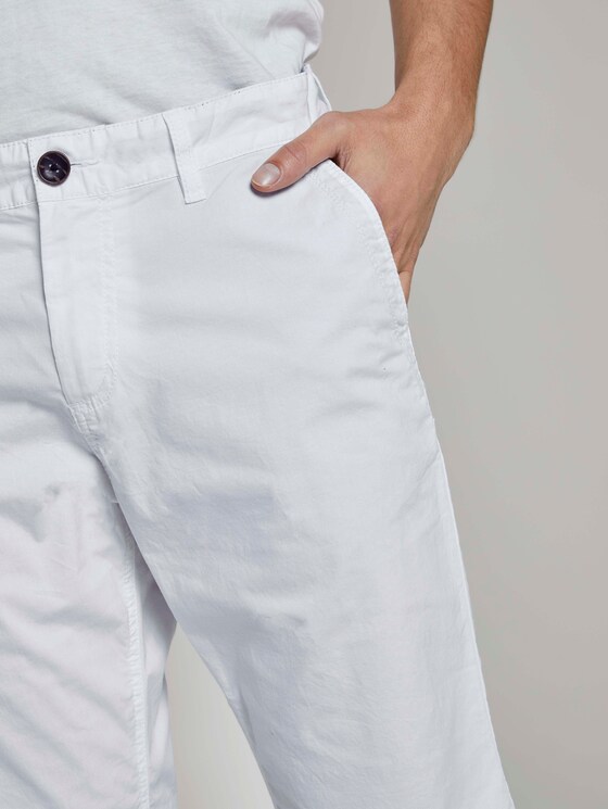 Josh Regular Slim Chino-Shorts - Männer - White Josh Regular Slim Chino-Shorts - Männer - White - 10 - TOM TAILOR