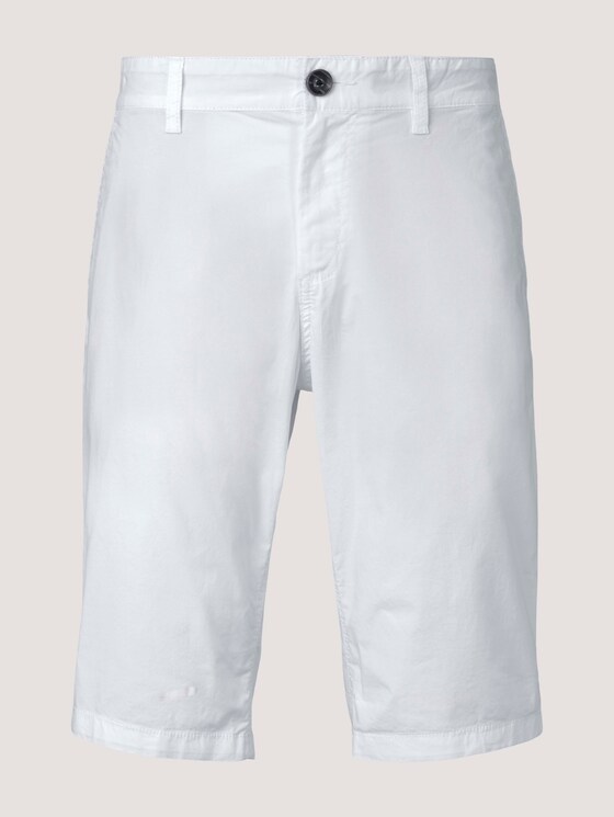 Josh Regular Slim Chino-Shorts - Männer - White Josh Regular Slim Chino-Shorts - Männer - White - 7 - TOM TAILOR