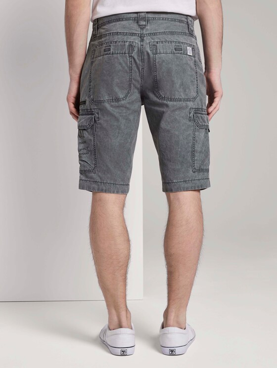 Cargo Bermuda-Shorts im Washed-Look - Männer - Blue Grey Cargo Bermuda-Shorts im Washed-Look - Männer - Blue Grey - 2 - TOM TAILOR